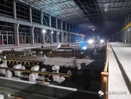 安装公司钢结构分公司承建的云南神火铝业500KA电解槽制安项目稳步推进