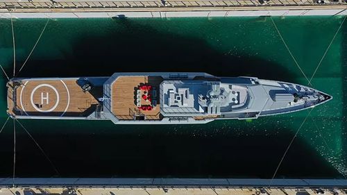 中国忠旺子公司SilverYachts成功打造85米巨型铝合金超级游艇
