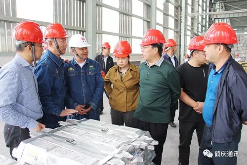 省政府督查调研组到鹤庆调研铝产业发展