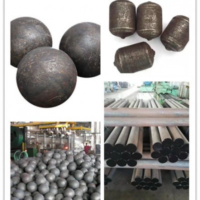 金铜矿石粉碎专用高硬度不破碎钢球图4