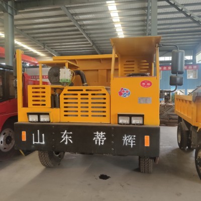 矿安车矿用轮式运输车工程自卸四不像运输车图3