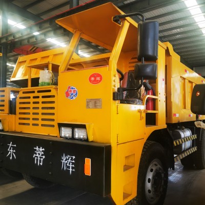 矿用翻斗工程运输车矿山渣石运输车矿安车四不像运输车图2