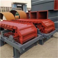 西安铸造件厂传送设备铸件鳞板输送机