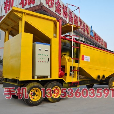 金盟淘金设备，选金设备，淘金车，淘金船，厂家直销，品质保证！图4