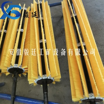 新款电动旋转皮带机毛刷清扫器图4