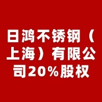 日鸿不锈钢（上海）有限公司20%股权
