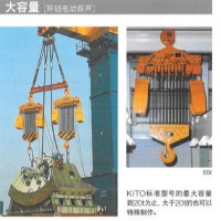 日本 KITO  大容量环链电动葫芦