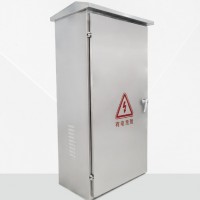 户外不锈钢控制箱配电箱防水动力柜监控设备箱室外网络机柜弱电箱