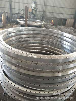 国华重工 厂家直销高压对焊  带颈平焊 压力容器 管道焊接法兰