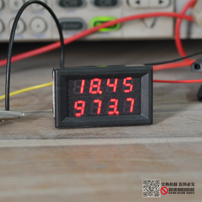 数显四位双显 电压电流表 功能直流LED数字显示 双高精度水电工程