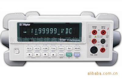 供应同惠TH1961型数字多用表6 1/2位电压/电流/电阻测试仪(图)