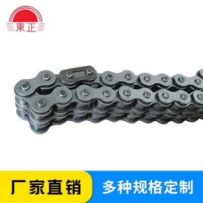 厂家供应不锈钢06C-2双排精密滚子链条 工业传动精密滚子链条定制