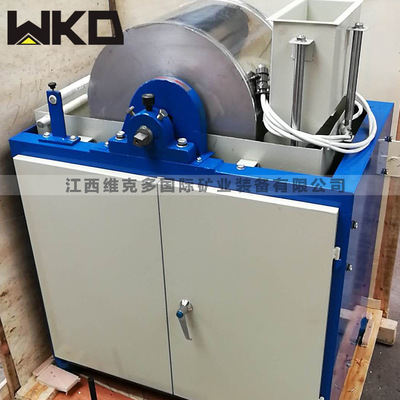广东直销实验室CRS400*300磁选机 矿物除铁设备 耐磨磁选机价格