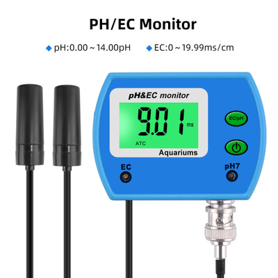 PH-9853二合一在线监测pH/EC计水质测试笔净水器电导率ph计精准