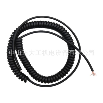 手轮线cnc电子手轮专用螺旋线19-25芯螺旋弹簧线螺旋电缆