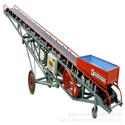 煤炭石子伸缩式重型输送机  大型传送带输送机移动式皮带输送机