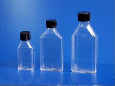 500ml螺口玻璃细胞培养瓶 斜口瓶