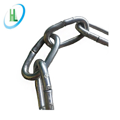不锈钢链条镀锌铁链 吊灯铁链护栏链条 长环吊链起重多种规格可选