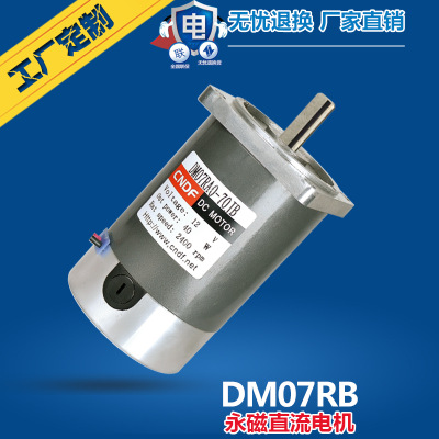 厂家直销 直流马达DM07RB直流有刷电动机永磁直流12V/24V直流电机