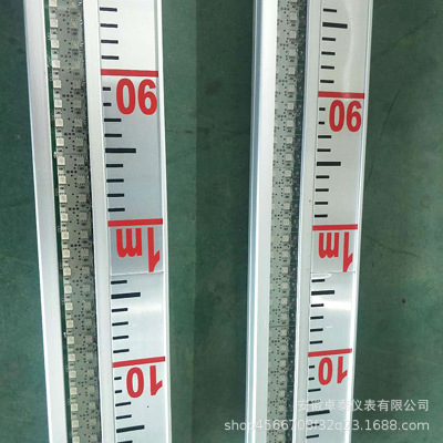 供应UHZ磁翻板液位计高温面板  液位仪表配件厂家 双面常温面板