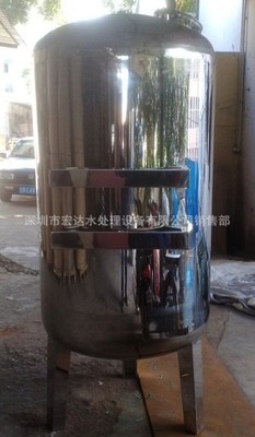 厂家直销深圳宏达 不锈钢活性炭过滤器 过滤器厂