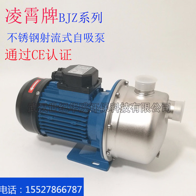 凌霄泵BJZ系列不锈钢自吸泵家用自动增压泵 抽水泵高扬程喷射泵