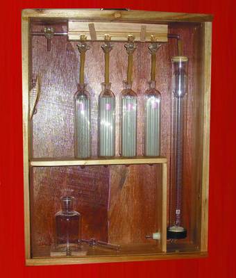 供应玻璃仪器1901三管奥氏气体分析器