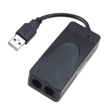 USB MODEM 双口56K调制解调器 无纸传真猫UM03A Conexant93010