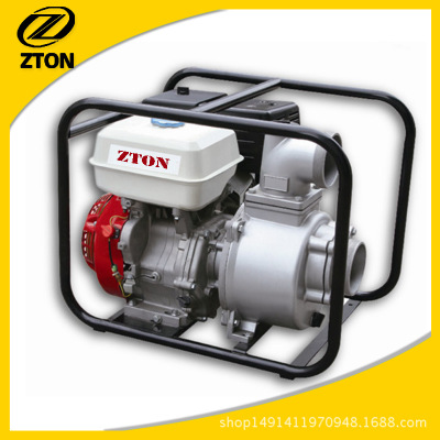 gasoline water pump 大四寸汽油水泵农业园林灌溉便携式抽水机图1