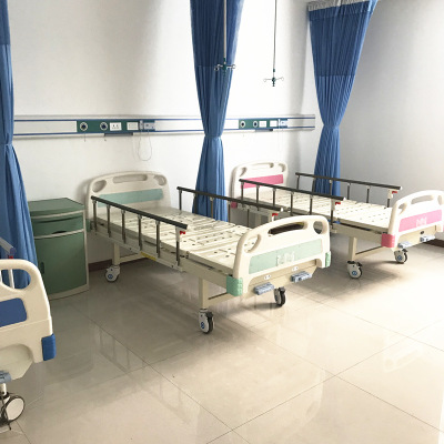 医院用手动单摇护理床双摇床多厂家批量定制病人床养老院手摇床