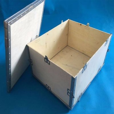 厂家供应钢带木包装箱出口包装箱胶合板木箱子可拆卸木箱定制加工