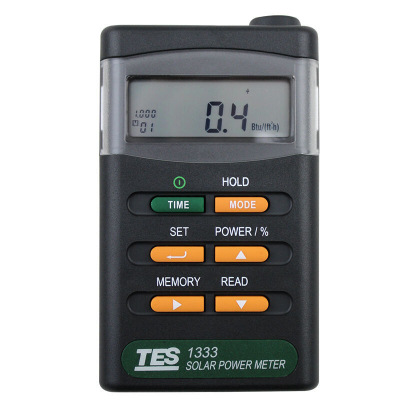 原装台湾泰仕TES-1333太阳能功率表TES-1333R