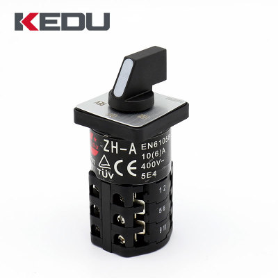 厂家定制 科都KEDU 小型电器转换开关机械设备用ZH-A凸轮开关促销