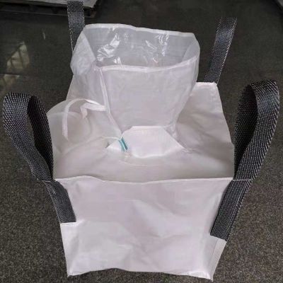 加厚耐磨帆布吊装袋货运集装袋吨袋承重大圆形方形吨包吨袋图1