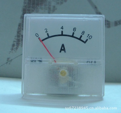 中信91C16电流表，指针式电流测量仪表