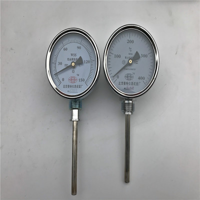 现货供应 北京普特双金属温度计 线性度好 能检测双金属温度计