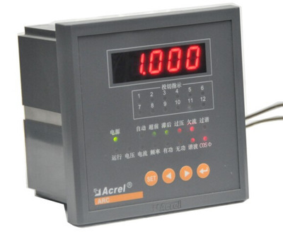 安科瑞ARC-8/J(R)低压无功功率自动补偿控制器/晶体管输出