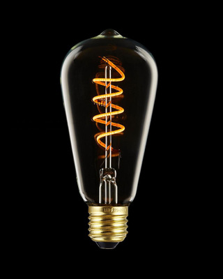 LED灯泡爱迪生螺口家用商用装饰怀旧创意复古E27仿灯钨丝白炽黄光