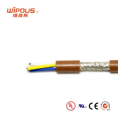 工厂价 CE认证电线电缆 LIYCY 屏蔽信号双层屏蔽电缆 0.5*10C