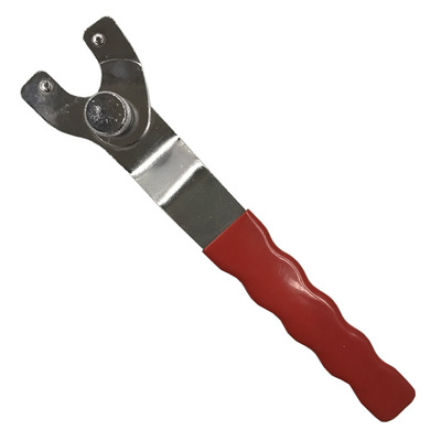 角磨机扳手带皮套 防滑舒适可调节手柄 电动工具配件 磨光机扳手