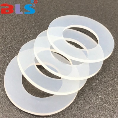 透明胶垫硅胶平垫食品级硅胶软垫圈水杯壶硅胶O型密封圈定制加工