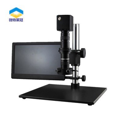 厂家直销高清测量视频显微镜 ＰＢＣ检测拍照存储视频显微镜