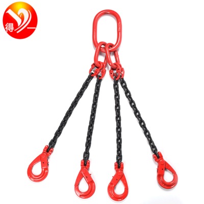 G80级高强度锰钢成套链条吊索具 起重链条吊具 组合吊索具2-70吨
