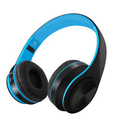 运动插卡MP3头戴式无线蓝牙耳机 带3.5mm音频口有线/无线两用耳机