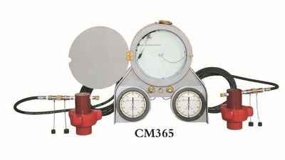 M365-415泥浆压力大型记录仪 泥浆流量压力记录仪双只笔记录仪