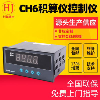 CH6积算仪 单路智能数显仪-单通道数显表 单路数显表 温度显示仪