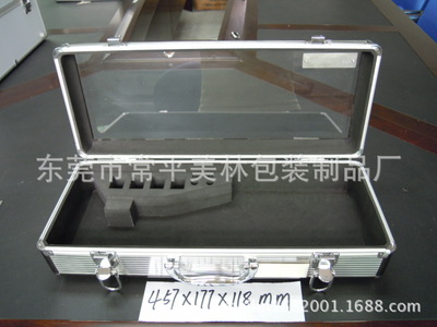 厂家定制铝合金化妆箱珠宝盒收纳盒ML铝盒