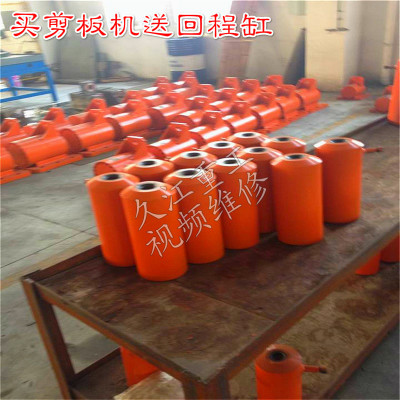 上海冲剪剪板机回程缸 南京氮气回程缸 进口油封 在线专治漏气