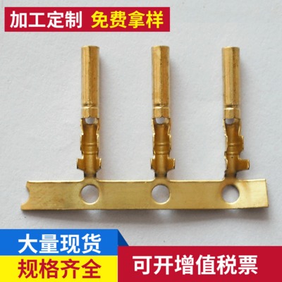 厂家供应1.5母铜管连接器 电子元器件连接器 防水接线端子