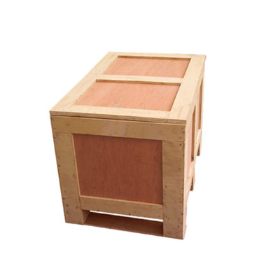 会展专用木箱定制定做实木长方形包装箱免熏蒸钢扣木托盘收纳箱